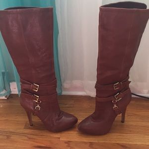Sam Edelman leather knee high boots
